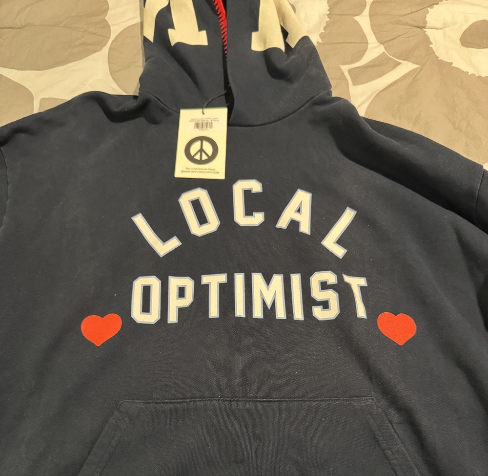 *NWT* Madhappy Local Optimist Navy Hoodie